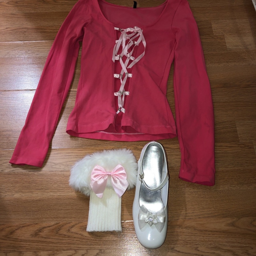 Vintage ballerina corset top
